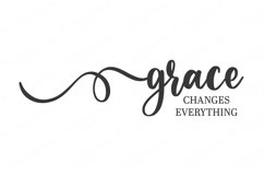 Grace Changes Everything - Farmhouse Cutting File Product Image 2