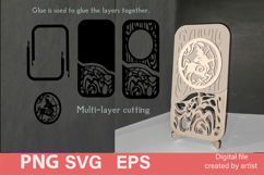 SVG money envelope, SVG plywood cutting, SVG envelope, svg Product Image 1