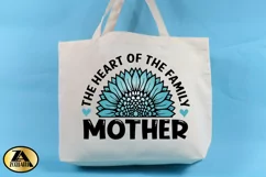 Mothers Day SVG PNG EPS DXF MOTHER SVG Mom Sunflower SVG Product Image 2