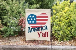 America Y'all SVG Cut File - Patriotic SVG DXF EPS PNG Product Image 5