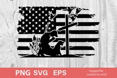 Hunter svg, Hunter prayer svg, prayer svg, cut file Product Image 1