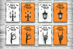 Halloween. 20 Greeting Cards - Free Design of The Week Product Image 5