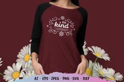 Be Kind Hand Lettering SVG Product Image 1