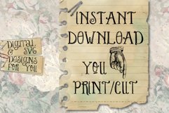 Botanical | Junk Journal | Garden Ephemera | Journal kit Product Image 2