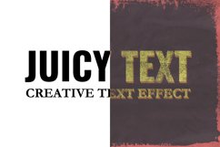 Juicy - Creative Text Effect Product Image 2