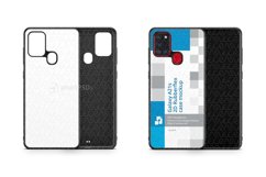Samsung Galaxy A21s 2020 2d Rubber Flex Case Design Mockup Product Image 1