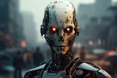 Robot Background Wallpaper Product Image 1