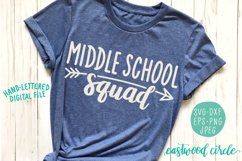 Middle School Squad SVG Bundle Product Image 5