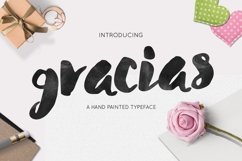Web Font Gracias Typeface Product Image 1