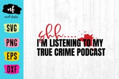 True Crime SVG File Product Image 1