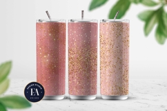 Pink Gold Shimmer Digital Paper, Glitter Texture Product Image 2