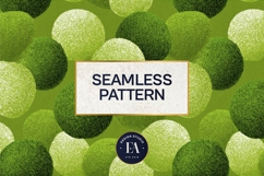 Matcha Green Tea Pattern, Matcha Aesthetic Digital Paper Product Image 3