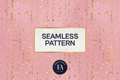 Pink Gold Shimmer Digital Paper, Glitter Texture Product Image 3