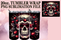 Lively adventures 20oz tumbler wrap, Skull Product Image 1