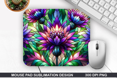 Flowers Mouse Pad Sublimation, Summer Mouse Pad PNG Product Image 1