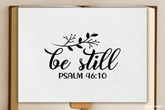 Be Still SVG Engraved | Faith SVG Product Image 2