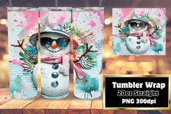 Sunny Snowman Sizzle: 20oz Beachy Wraps Product Image 1