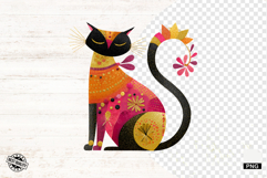 Whimsy Cat PNG - Cats Clipart Product Image 1