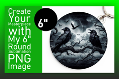 Stylish Circle Design for Sublimation , Horror Halloween Product Image 1