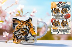 Cozy Cat Creations: 3D Cat Wrap Mug - Sublimation 11oz/15oz Product Image 1