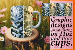 Nature’s Beauty Mug Wrap for Sublimation 11oz/15oz Product Image 1