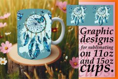 Mystical Dreamcatcher Butterfly Dreams Mug - 15oz/11oz Product Image 1