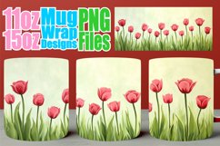 Freshly Picked Floral Mug Wraps 11oz 15oz - Spring Edition Product Image 1