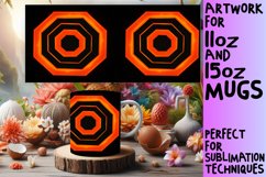 Neon Splendor: Sublimation Patterns for 15oz Mug 11oz Product Image 1