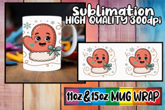 Wholesome escapes 11oz 15oz sublimation wrap, Cute Christmas Product Image 1