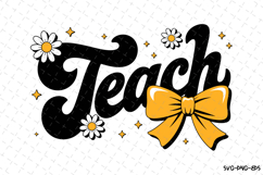 Teach Svg | Teacher Svg | Svg Cut Files Product Image 1
