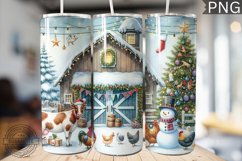 Farm Animals Tumbler Wrap - Christmas Tumbler Design Product Image 1