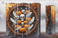 4 Halloween Tumbler Wrap Sublimations, 20 oz Product Image 2