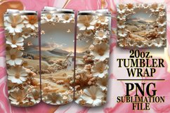Garden Panorama Tumbler Wrap 20oz Product Image 1