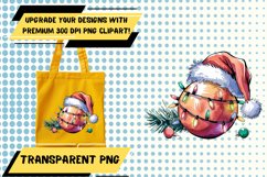 Creative PNG Artwork for Tote Bag Designs , Christmas Product Image 1