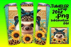 PLAYFUL PNG for 20oz Tumbler , Cute Animals Product Image 1