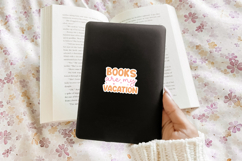 15 Printable Summer Book Lover Sticker Bundle Product Image 16