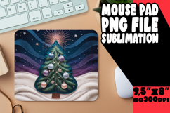 Whimsical Desk Pad Sublimation, Holiday Product Image 1