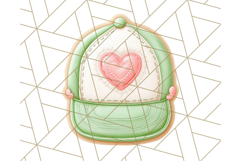 Baseball Cap Cookie Clipart PNG, Fun Hats in Cute Styles Png Product Image 3