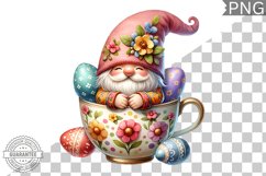 Easter Gnome Sublimation - Clipart PNG Design Product Image 1