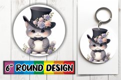 Whimsical Cat Lover Coaster Design Product Image 1