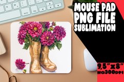 Whimsical Watercolor Coaster Design PNG Product Image 1