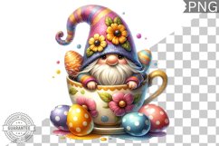 Easter Gnome Sublimation - Clipart PNG Design Product Image 1