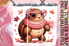 Timeless journeys 20oz tumbler wrap, Turtle Product Image 1