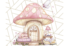 Bookish Fairy PNG Clipart, Whimsical Reading Elements Png Product Image 3
