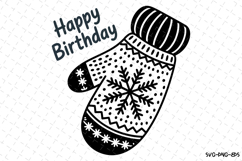 Happy Birthday Svg | Christmas Svg | Svg Cut Files Product Image 1