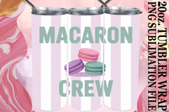 COZY VIBES 20oz TUMBLER WRAP, Retro Food Product Image 1