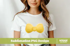 Coquette Easter Bow Sublimation PNG Product Image 2