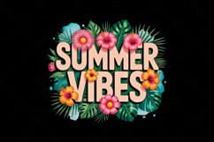 Vibrant Boho Summer Vibes PNG Clipart Product Image 2