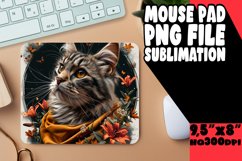 Purrfectly Playful Kitty Mousepad PNG Product Image 1