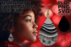 Luminous Teardrop Earrings Ideas, Pattern Product Image 1